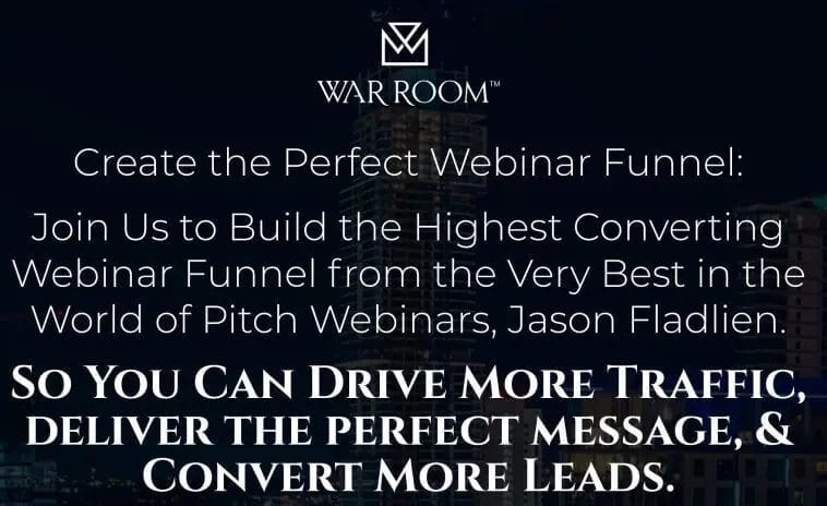 Jason Fladlien – Webinar Funnels