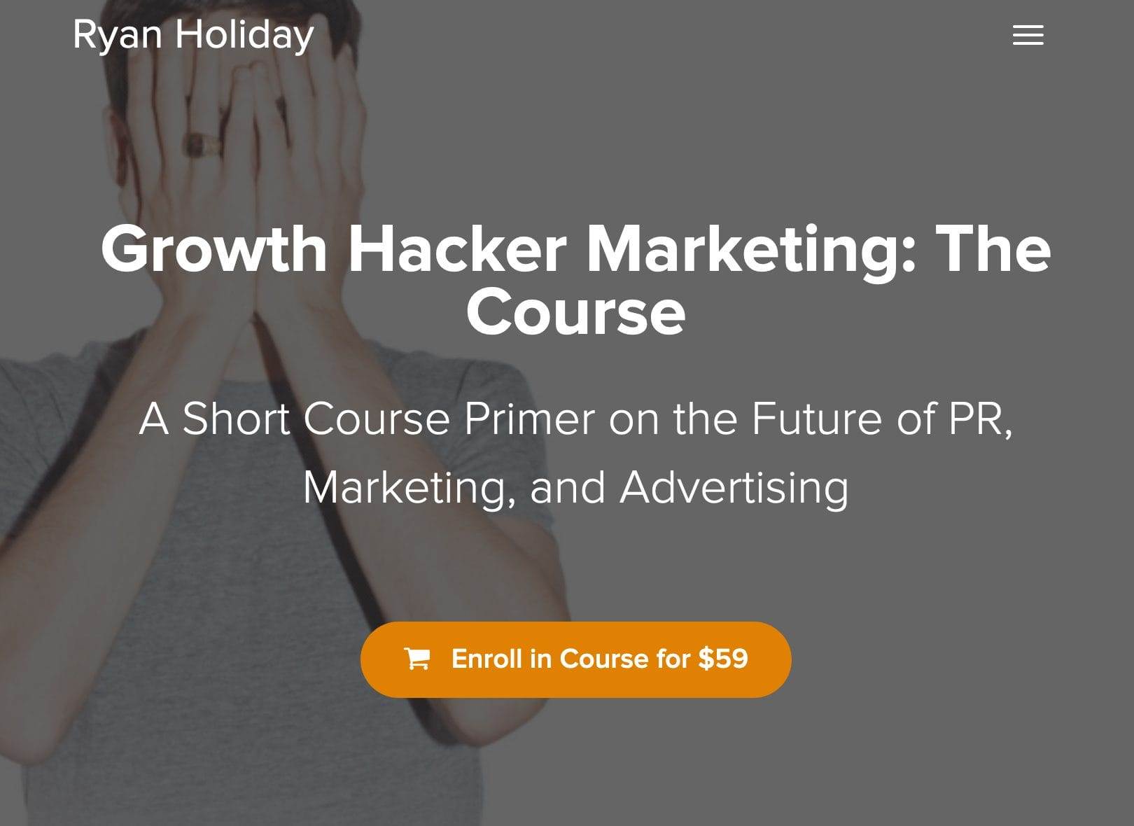 Ryan Holiday – Growth Hacker Marketing