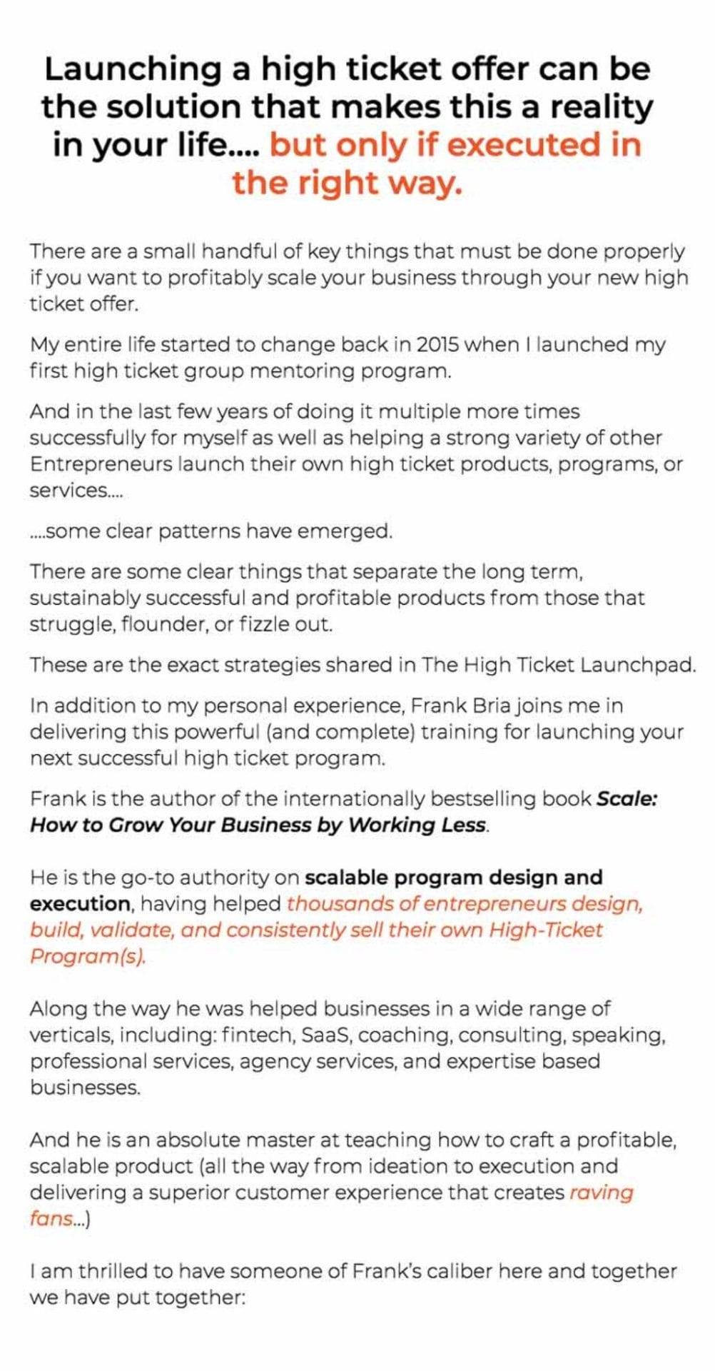 Scott Oldford – High Ticket Launchpad