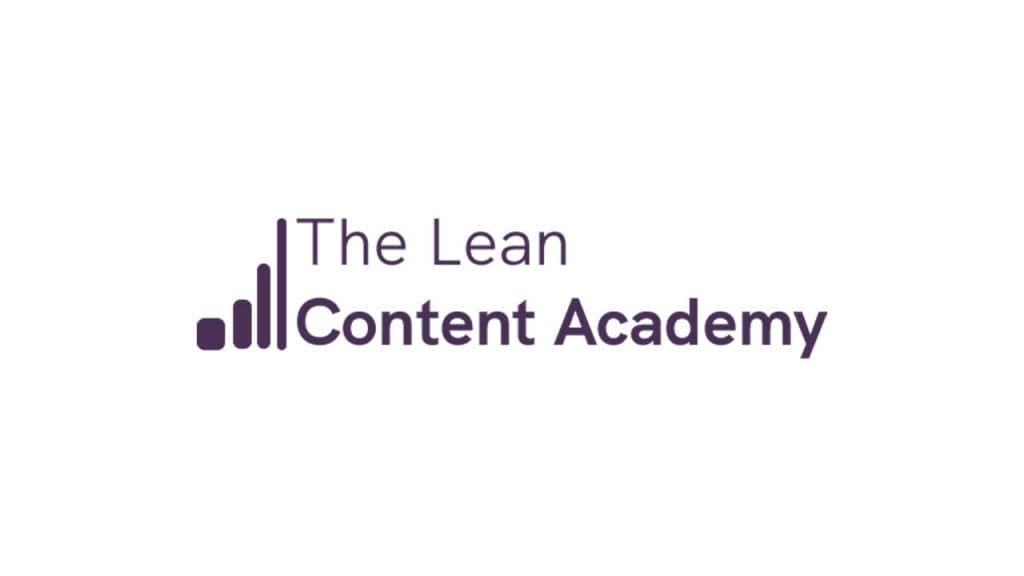 The Lean Content Academy - GETWSODO