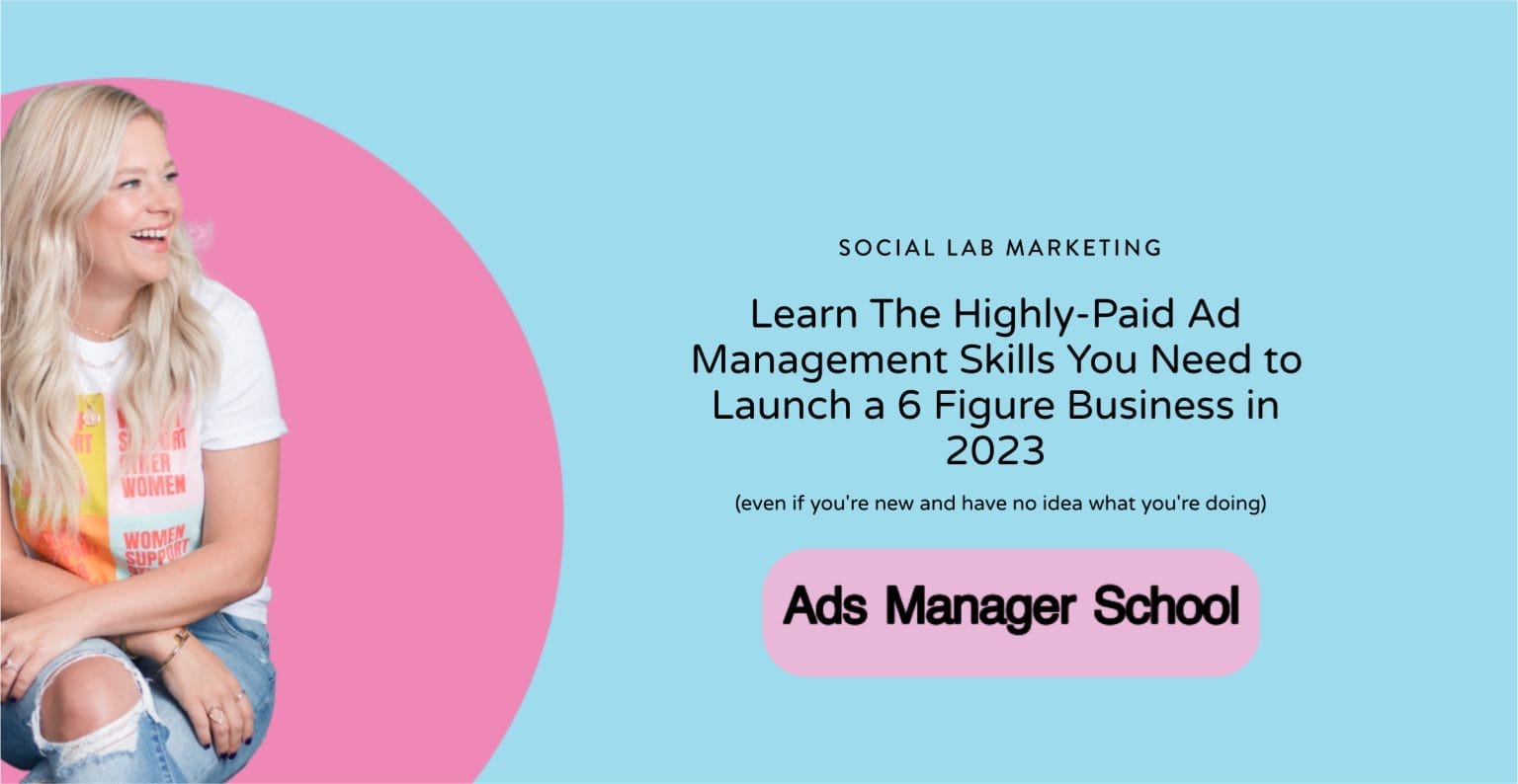 Amy Crane – Ads Manager School