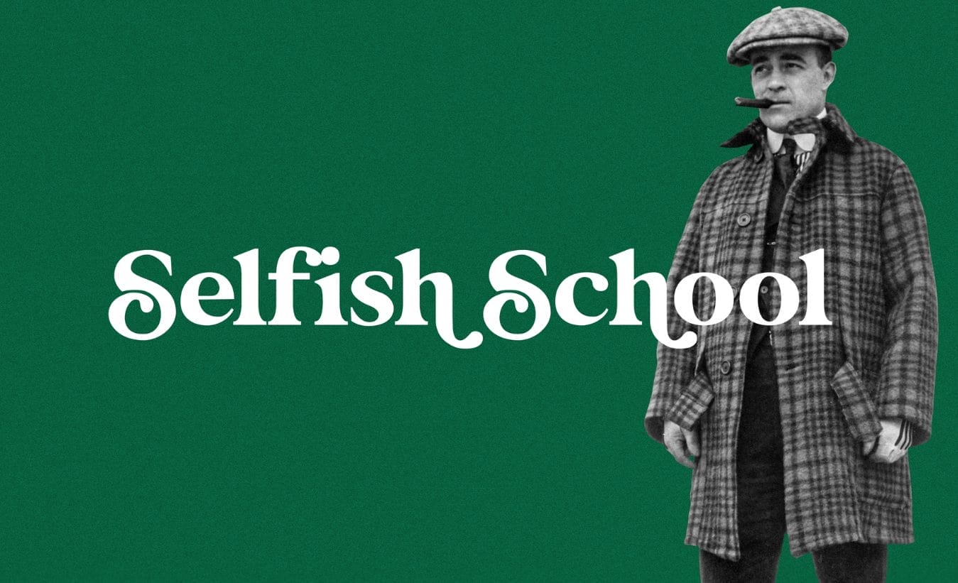 Ash Ambirge – Selfish School 2023