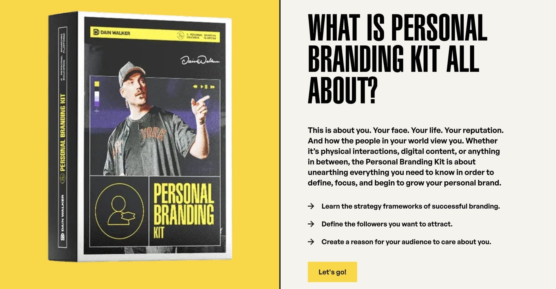 Dain Walker – Personal Branding Kit