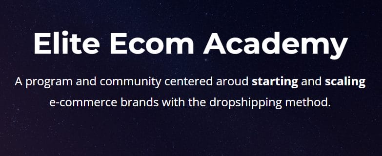 Elite Ecom Academy – Facebook Unlocked Blueprint