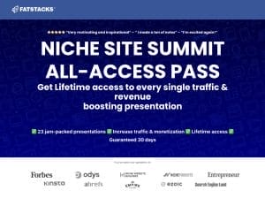 Jon Dykstra – Niche Site Summit Recordings