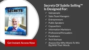 Paul Ross – Secrets Of Subtle Sales Mastery Deluxe