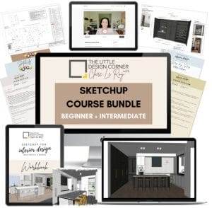 Clare Le Roy – SketchUp Beginner + Intermediate Course Bundle