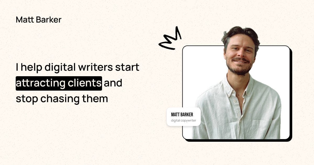 Matt Barker – The Digital Copywriter